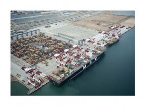 Nueva terminal semiautomática del Puerto de Barcelona 